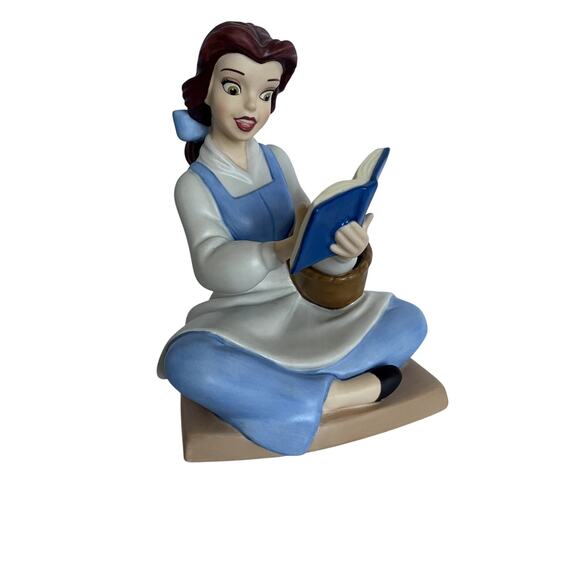 NWT Disney Beauty and the Beast bookish beauty belle collectors sculpture - Picture 1 of 11